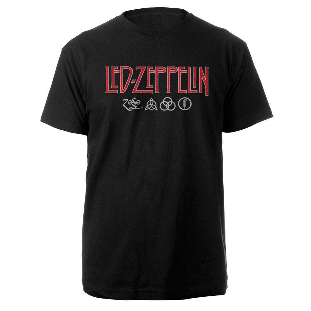 Tshirt Logo Damen Schwarz XXL von Led Zeppelin