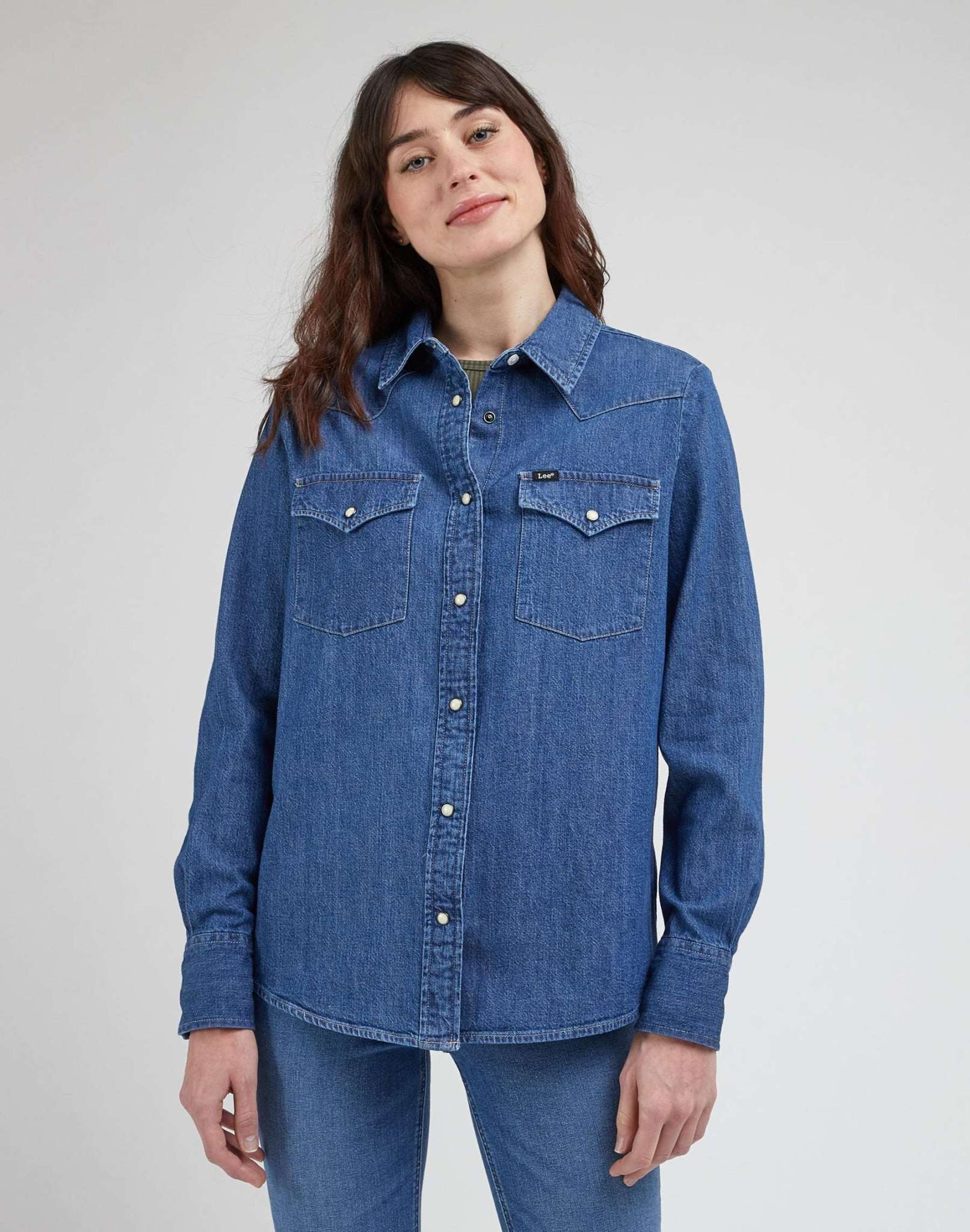 Lee® Jeansbluse »LEE Jeanshemden Western Shirt« von Lee®