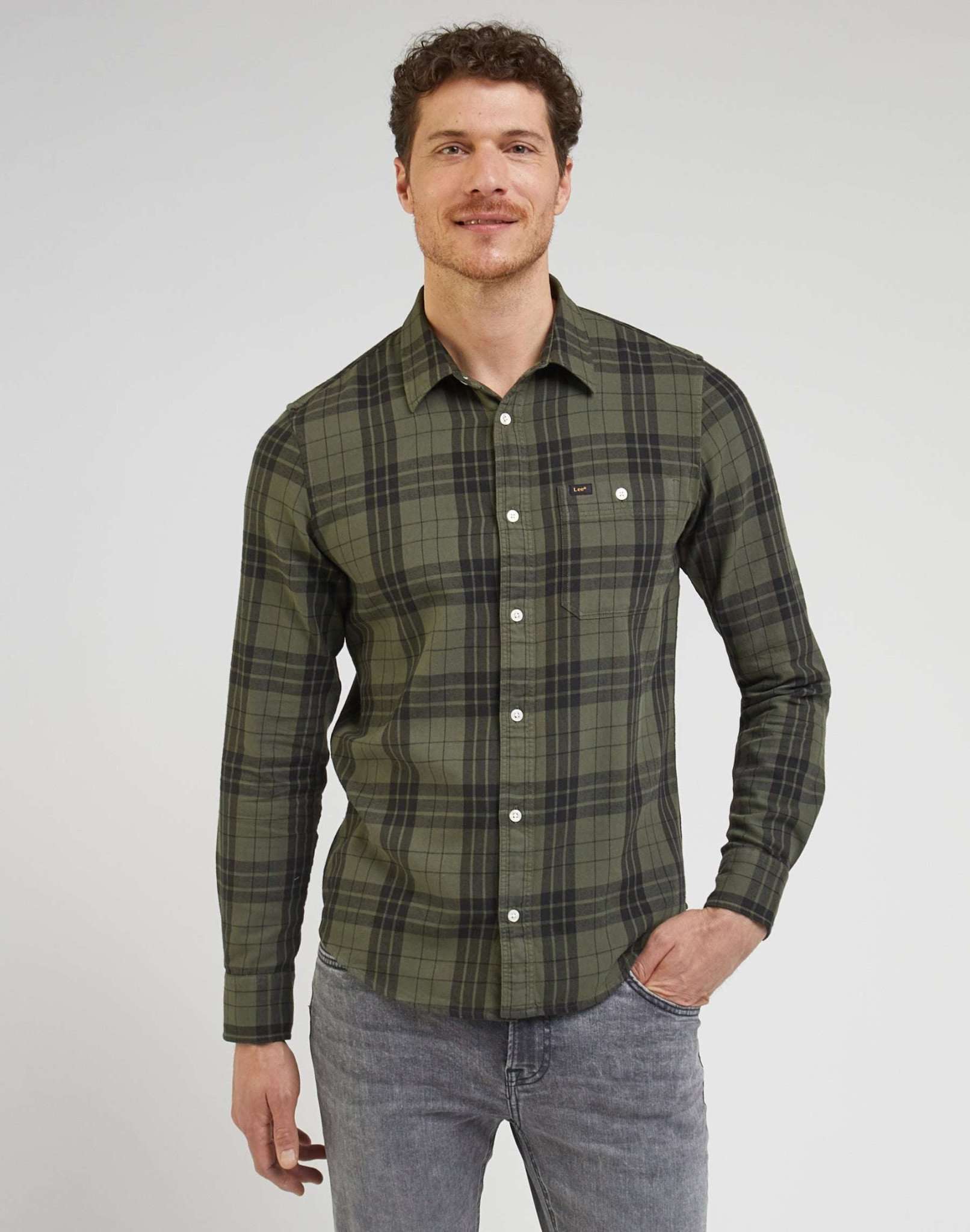 Wrangler Langarmhemd »LEE Hemden Leesure Shirt« von Wrangler