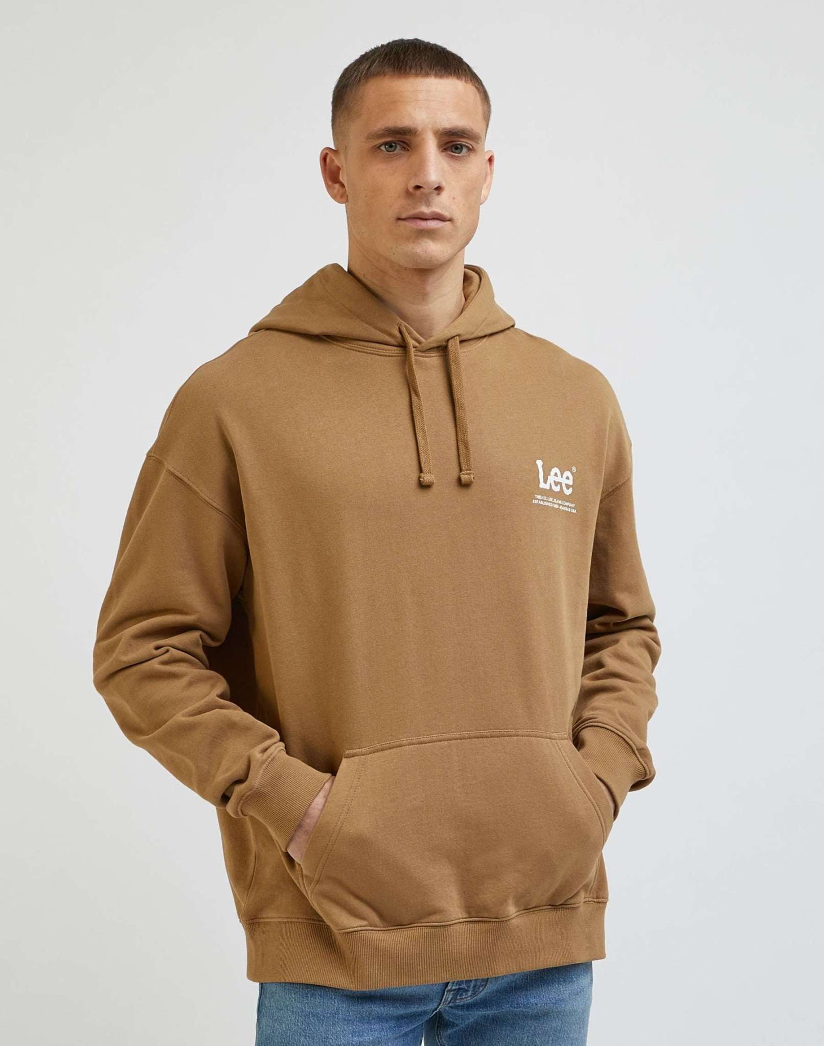 Lee® Kapuzenpullover »LEE Sweatshirts Loose Logo Hoodie« von Lee®