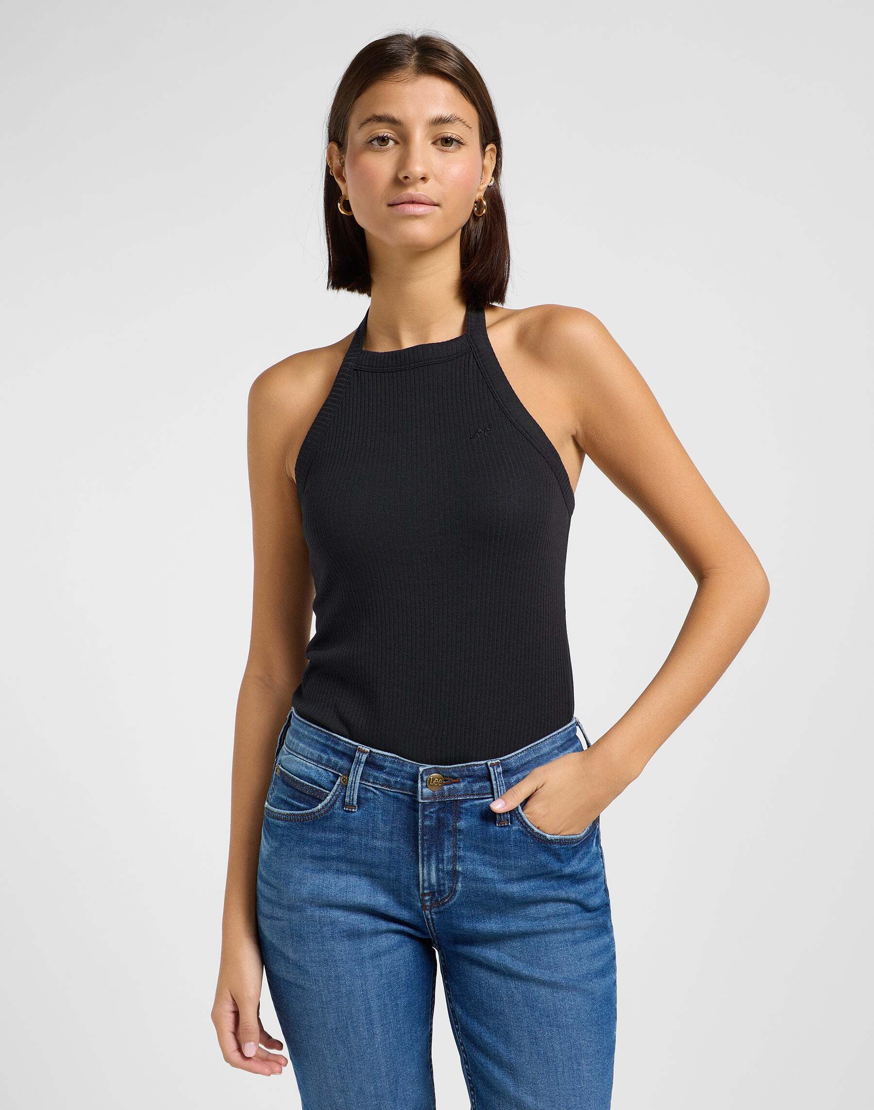 Lee® Kurzarmshirt »LEE Top Open Back Halter Top« von Lee®