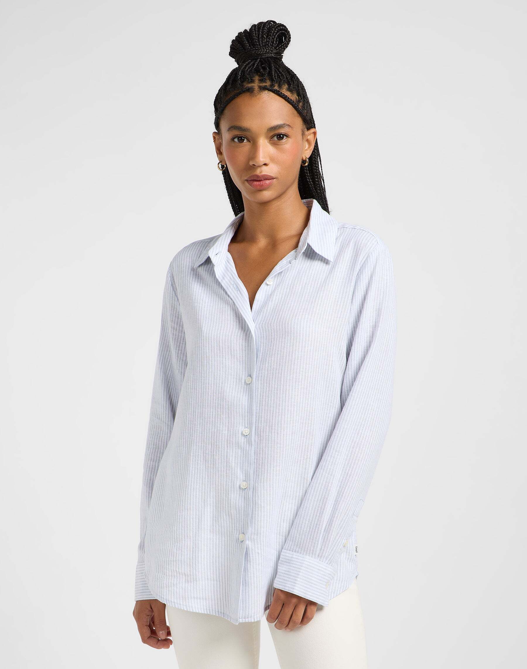 Lee® Langarmbluse »LEE Leinenhemd Pocketless Shirt« von Lee®