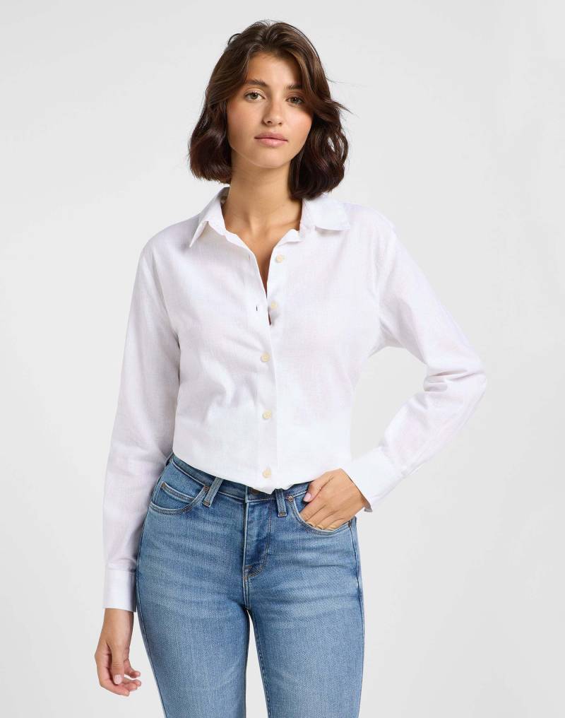 Lee® Langarmbluse »LEE Leinenhemd Pocketless Shirt« von Lee®