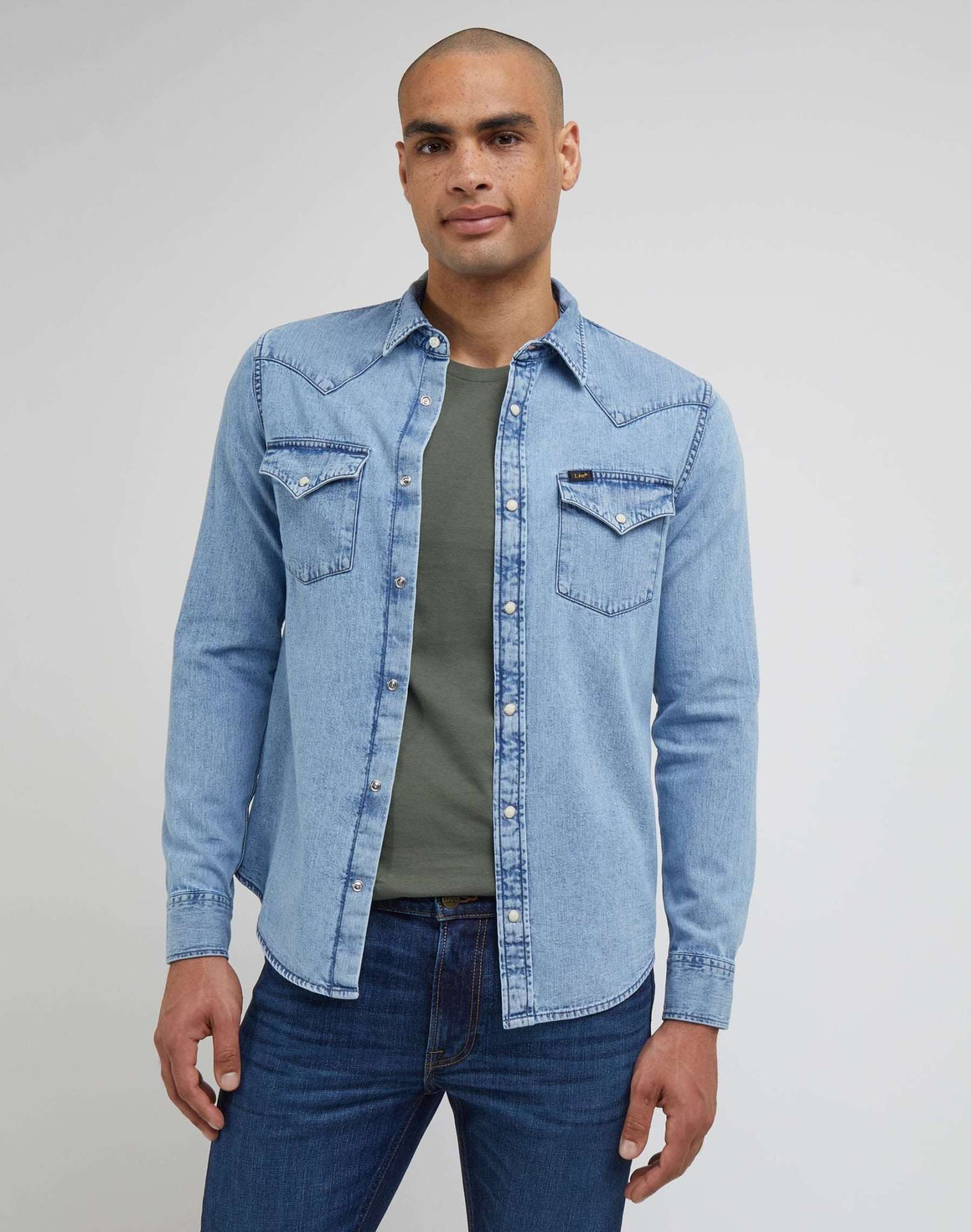 Lee® Langarmshirt »Wrangler Langarmshirts Pintuck Blouse« von Lee®