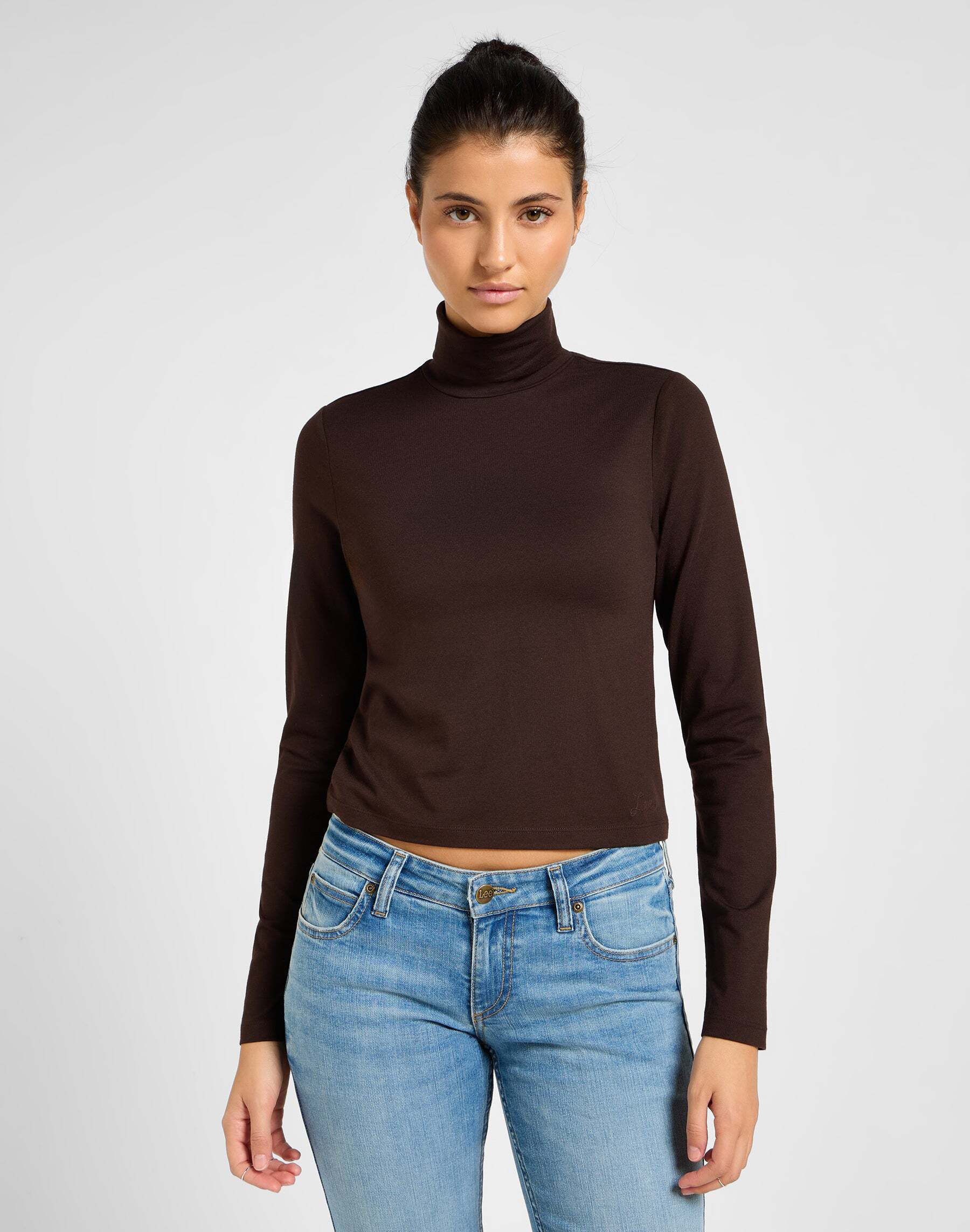 Lee® Longsweatshirt »LEE Langarmshirt Longsleeves Turtleneck« von Lee®