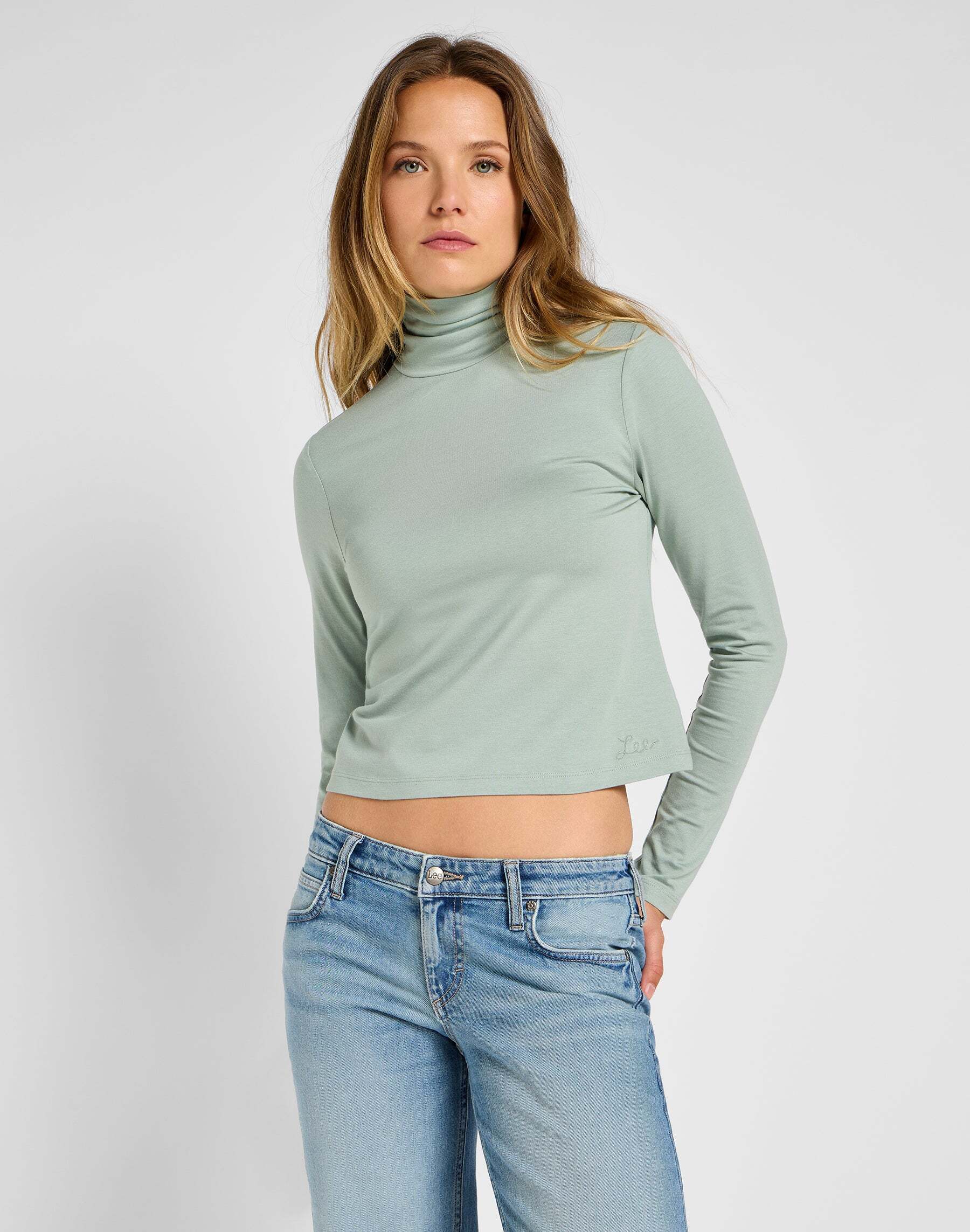 Lee® Langarmshirt »LEE Langarmshirt Longsleeves Turtleneck« von Lee®