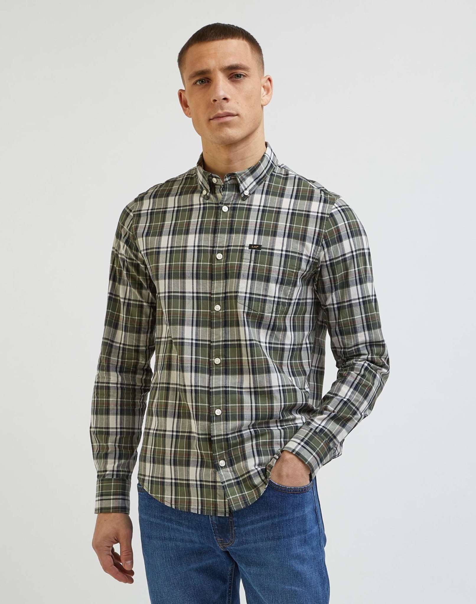 Wrangler Langarmhemd »LEE Hemden LEE BUTTON DOWN« von Wrangler