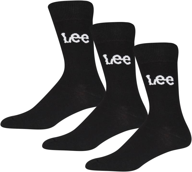 Lee® Sportsocken »BILLIE«, (3er Pack), atmungsaktive Baumwollmischung von Lee®