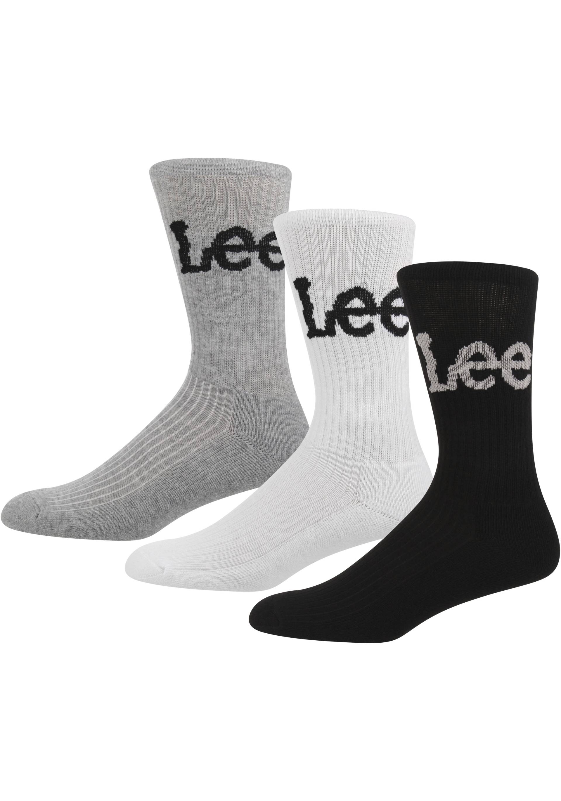 Lee® Sportsocken »CROBETT«, (3 Paar), Unisex Lee Sports Socks von Lee®