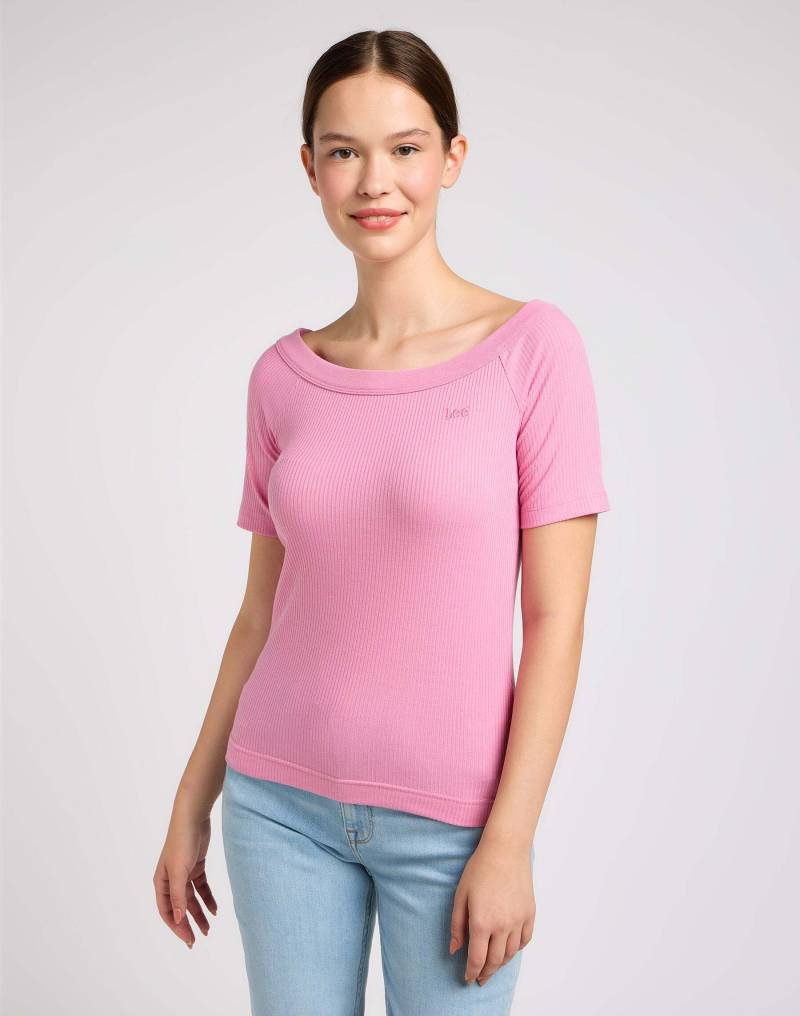 Lee® T-Shirt »LEE T-Shirts Off The Shoulder Rib« von Lee®