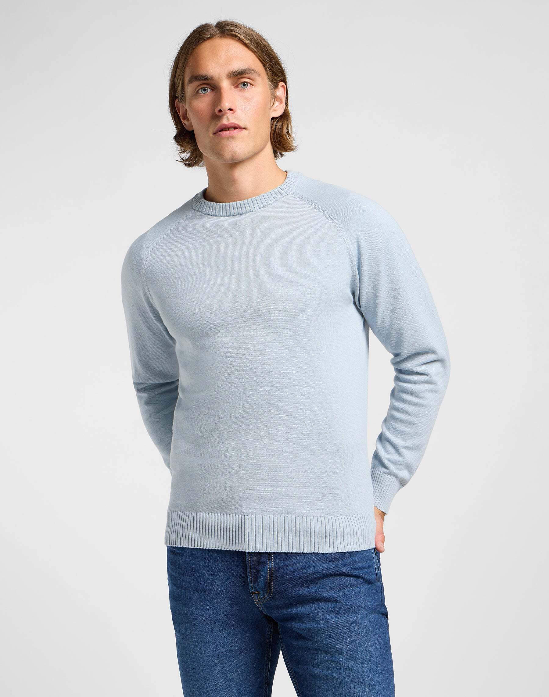 Lee® Strickpullover »LEE Pullover Clean Raglan Sweater« von Lee®