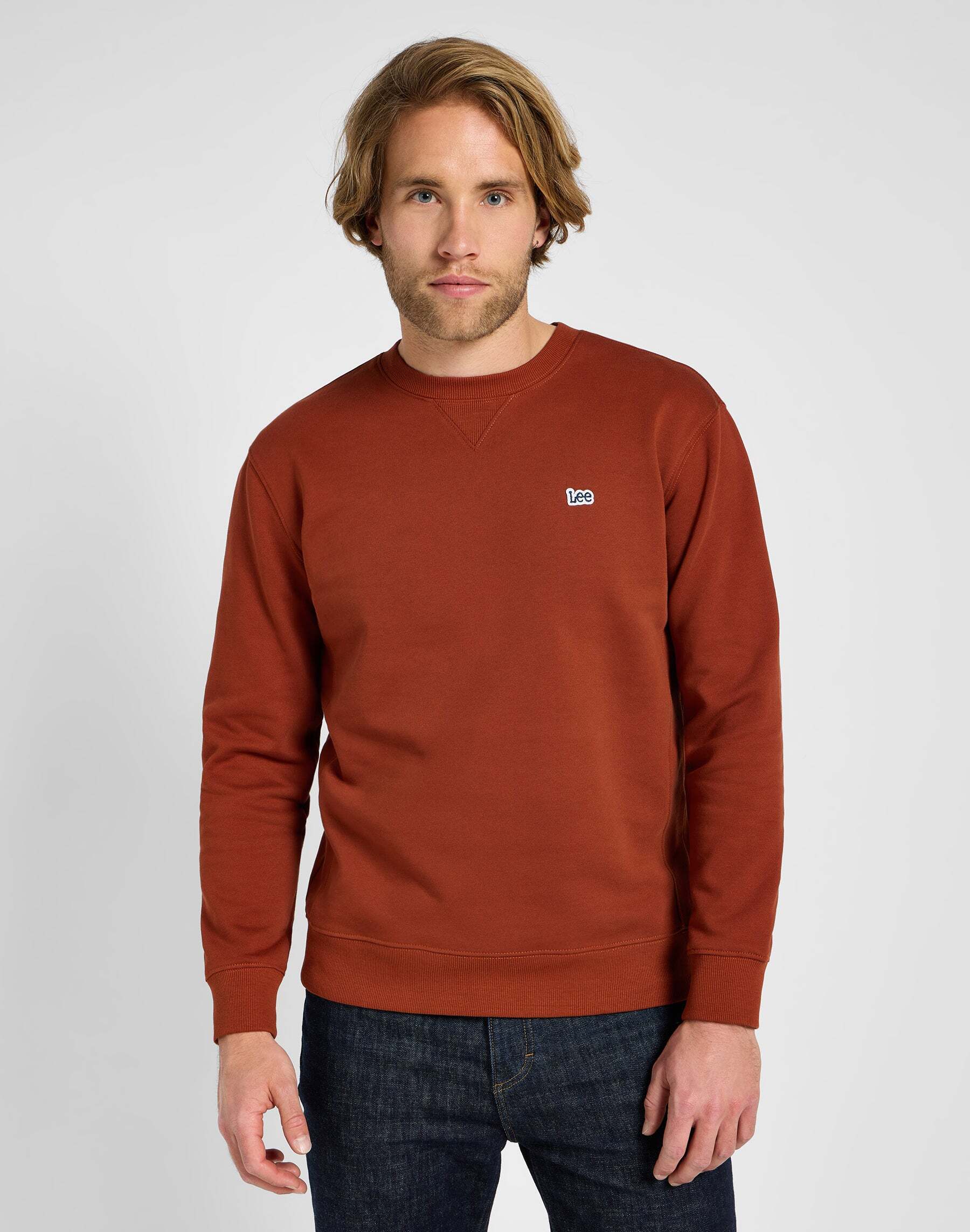 Lee® Strickpullover »LEE Pullover Plain Crew Sweater« von Lee®