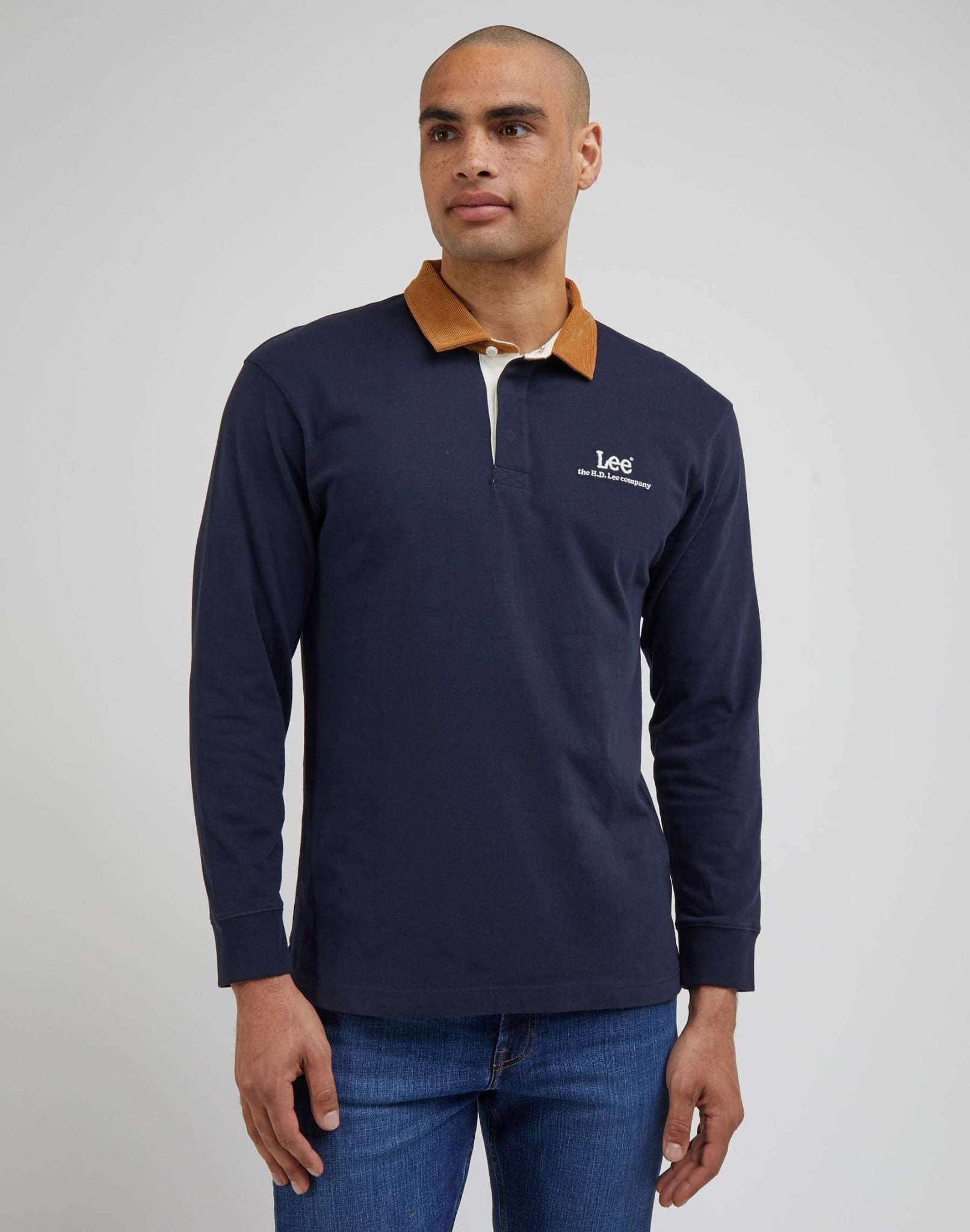 Lee® Polokragenpullover »LEE Pullover LS Contrast Collar Polo« von Lee®