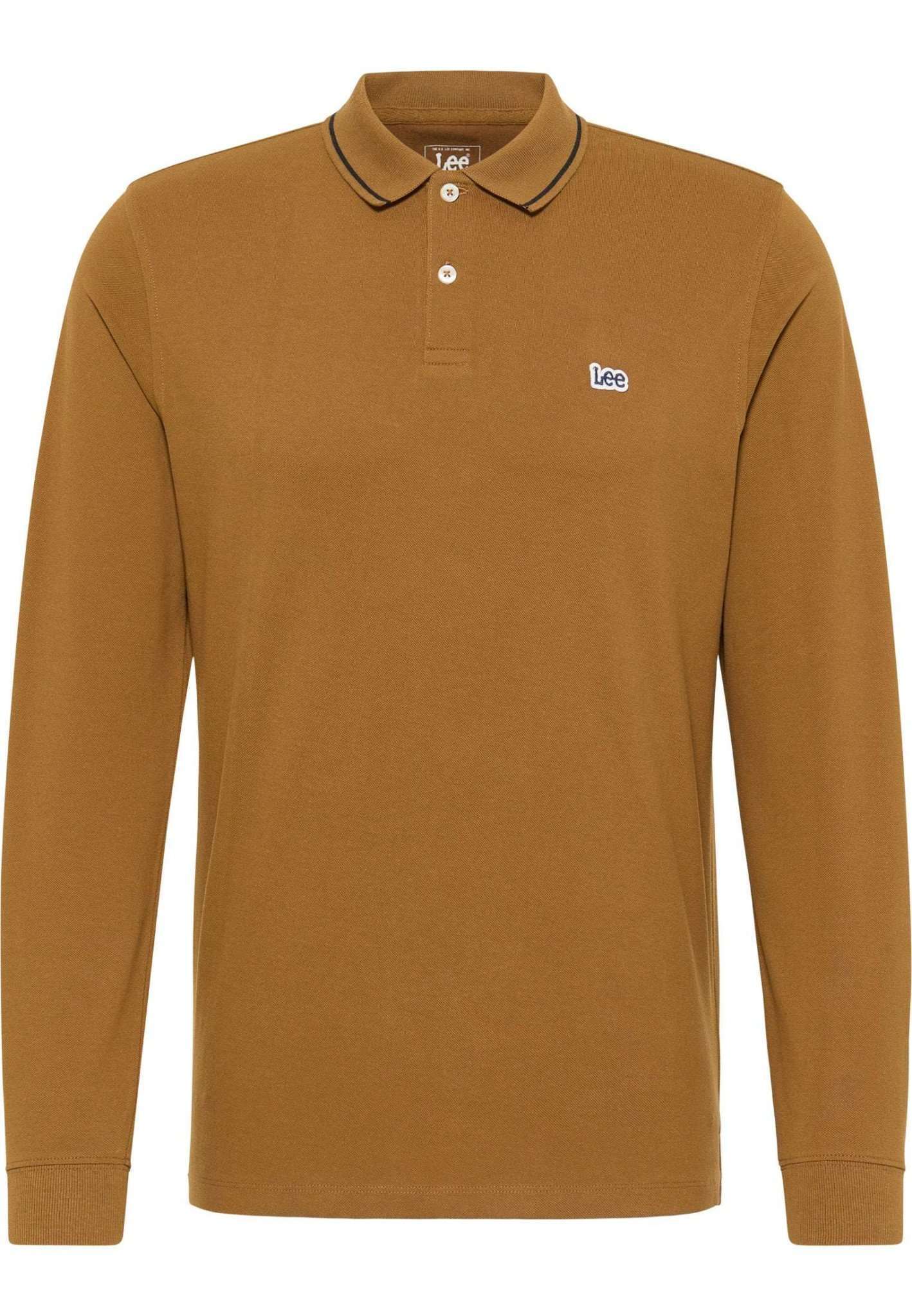 Lee® Langarm-Poloshirt »LEE Pullover LS PIQUE POLO« von Lee®