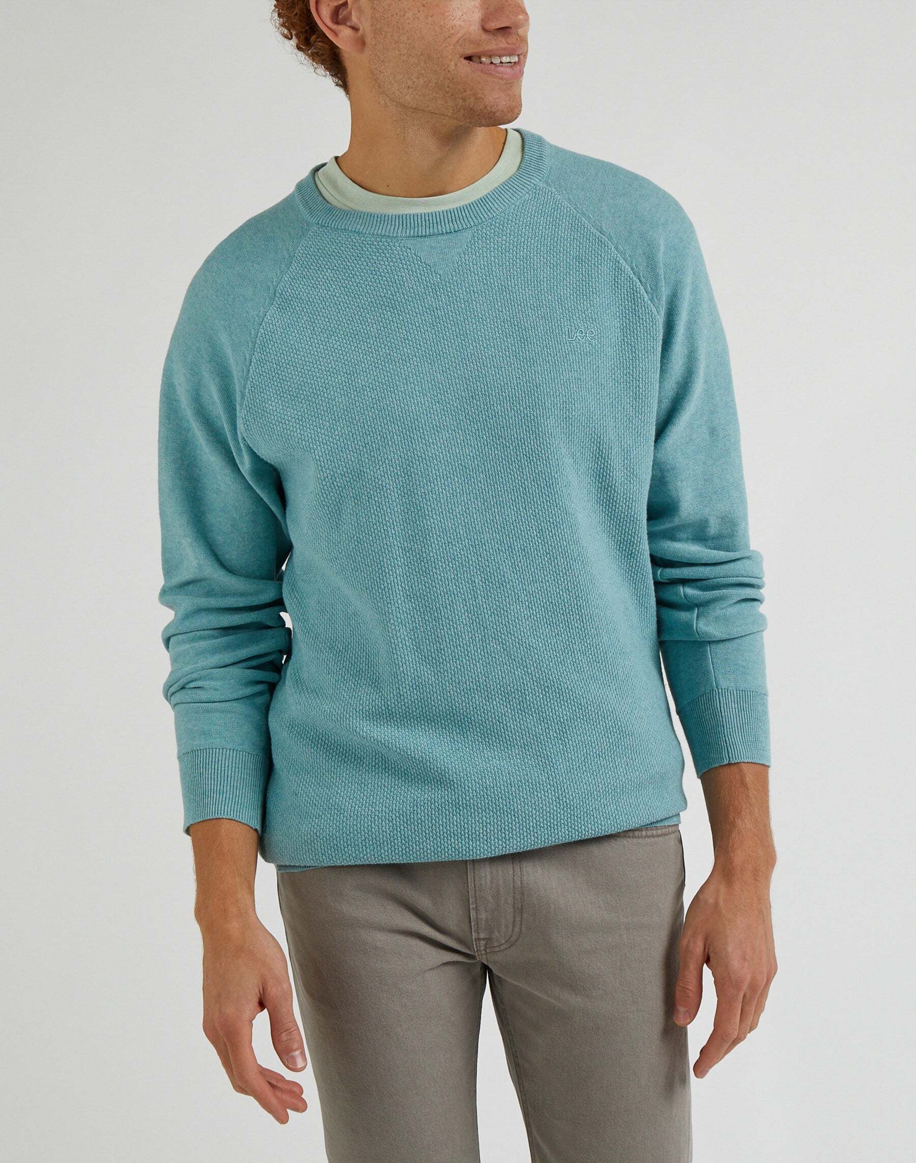 Lee® Strickpullover »PulloverRaglanCrewKnit« von Lee®