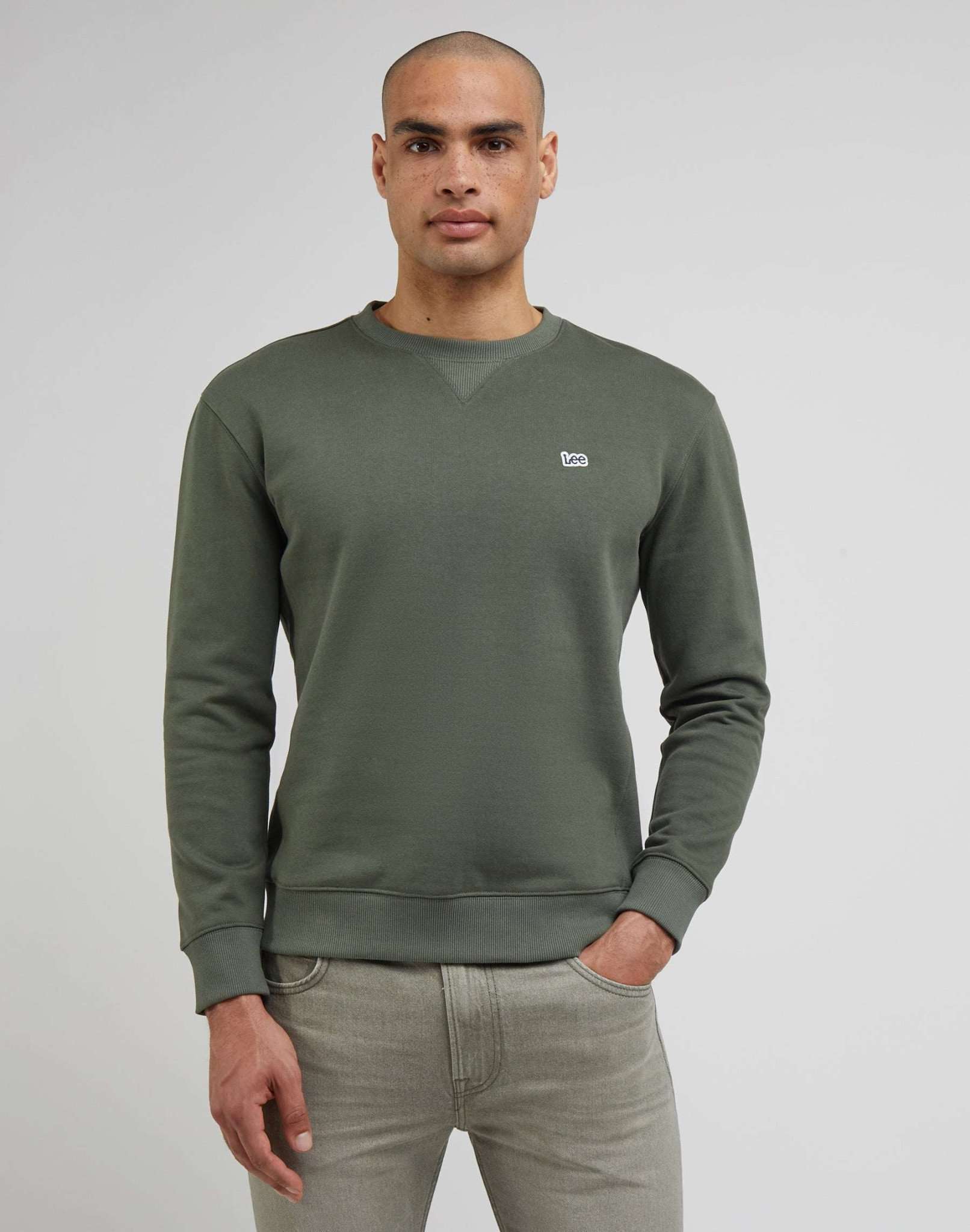 Lee® Sweatshirt »Sweatshirts Plain Crew Sweatshirt« von Lee®