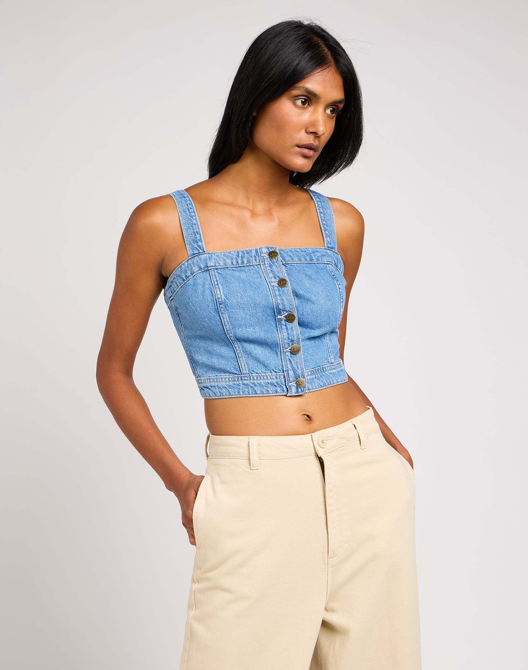 Lee® Tanktop »LEE Tops Denim Tank« von Lee®