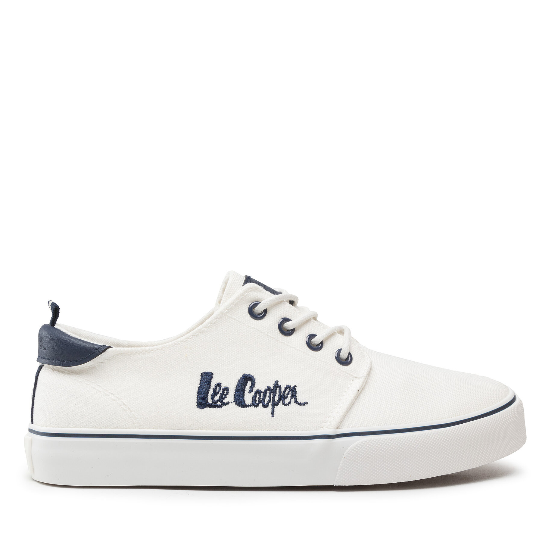 Sneakers aus Stoff Lee Cooper LCW-22-31-0855M Weiß von Lee Cooper