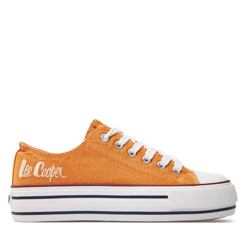 Sneakers aus Stoff Lee Cooper LCW-24-31-2216LA Orange von Lee Cooper