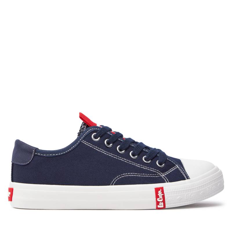 Sneakers aus Stoff Lee Cooper LCW-24-31-2235LA Dunkelblau von Lee Cooper