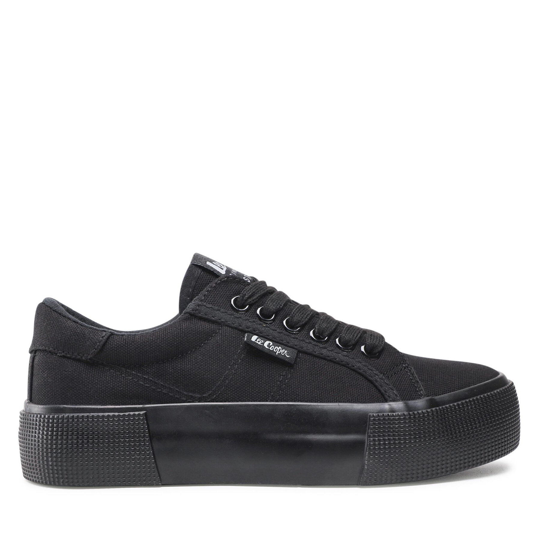 Sneakers aus Stoff Lee Cooper LCW-22-31-0885LA Schwarz von Lee Cooper