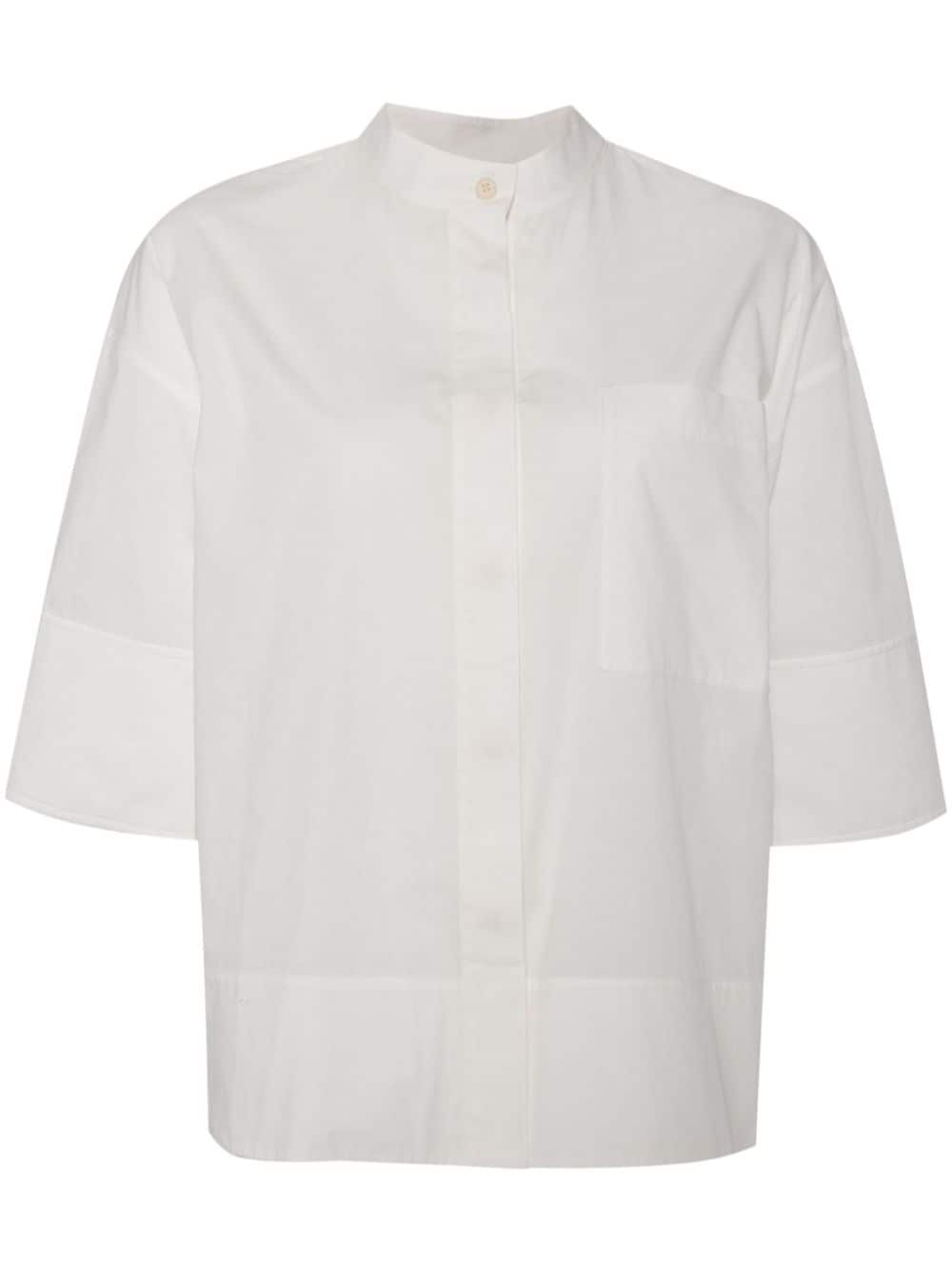 Lee Mathews Evette SS shirt - White von Lee Mathews