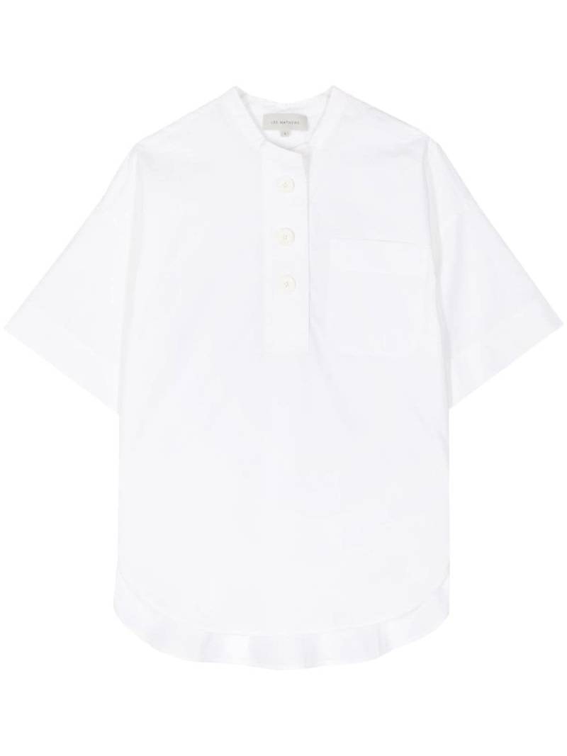 Lee Mathews Tate cotton shirt - White von Lee Mathews