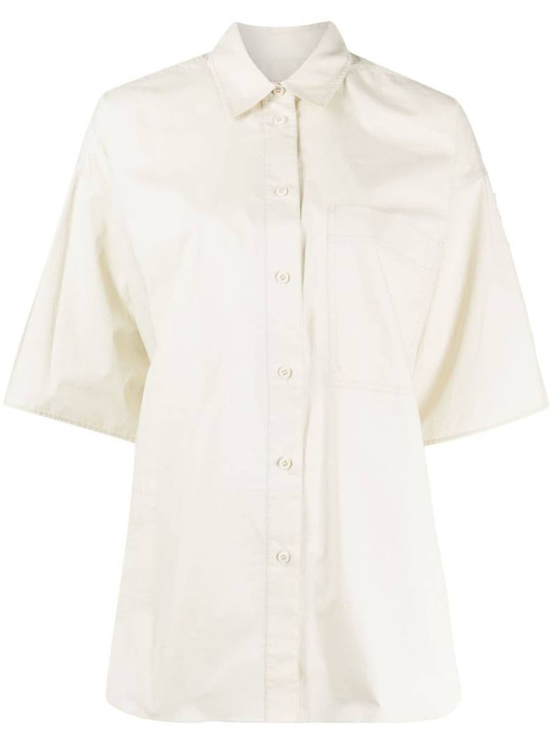 Lee Mathews high-low hem cotton shirt - Neutrals von Lee Mathews