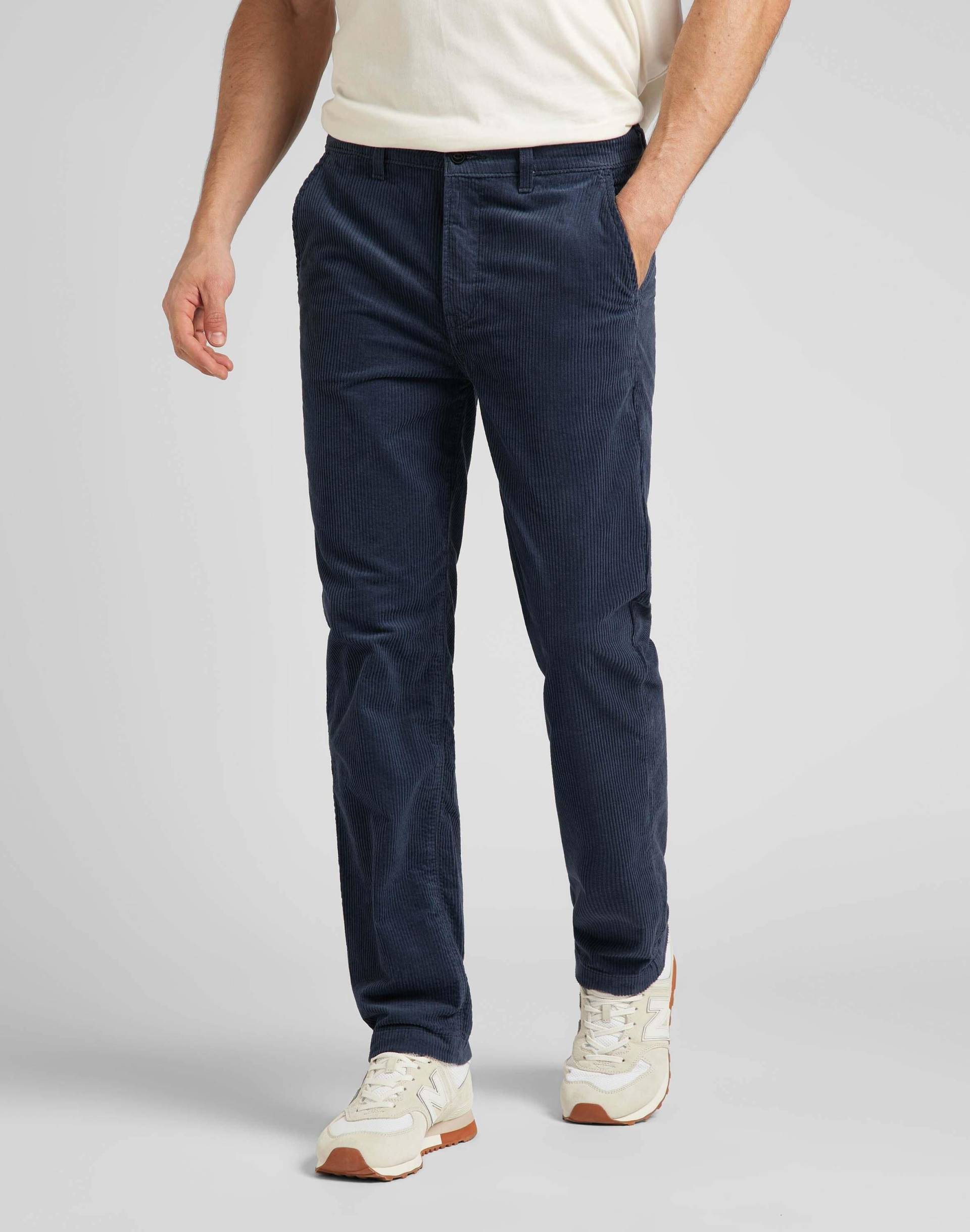 Chino Regular Damen Marine L34/W31 von Lee