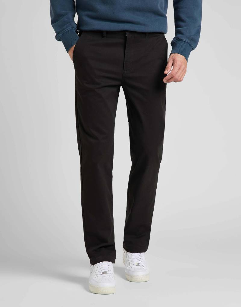 Chino Regular Damen Schwarz L34/W31 von Lee