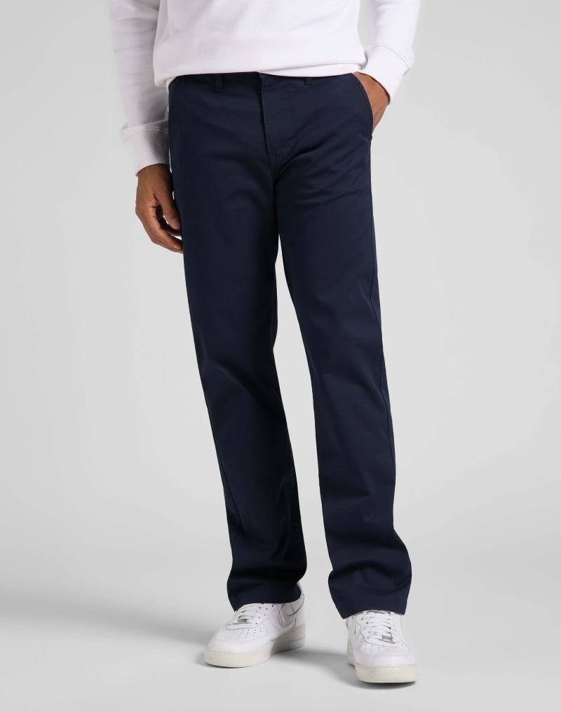 Chino Regular Herren Marine L32/W31 von Lee