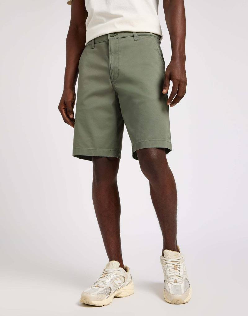 Chino Shorts Relaxed Chino Short Herren Grün W30 von Lee