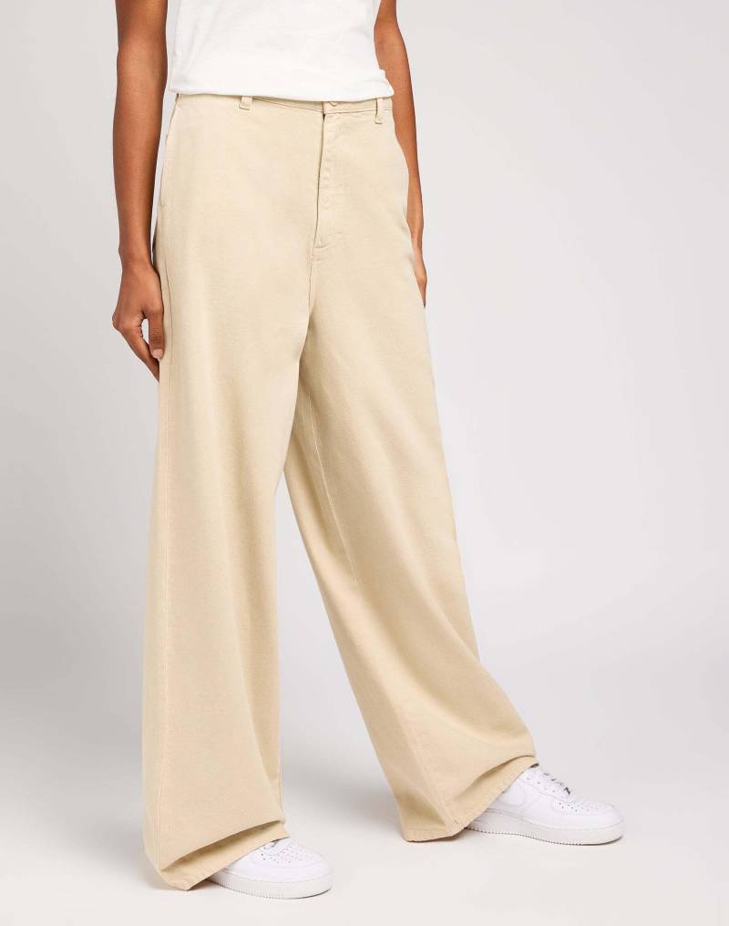 Chinos Relaxed Chino Damen Sand L31/W29 von Lee