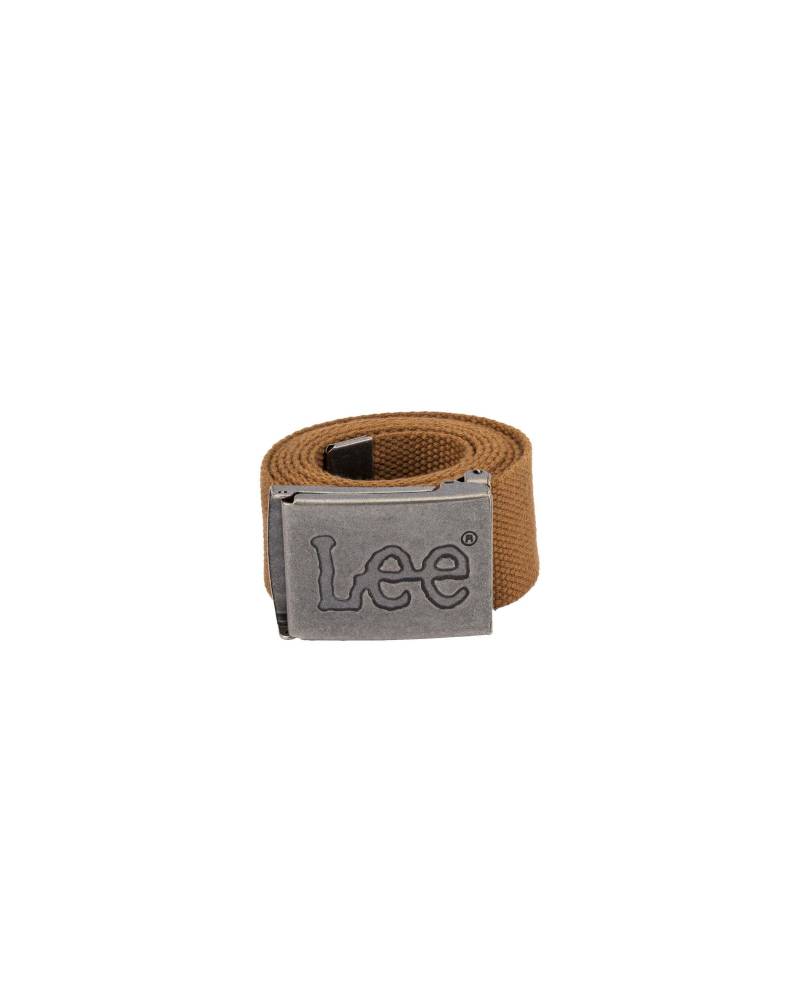 Gürtel Webbing Belt Herren Braun 100 von Lee