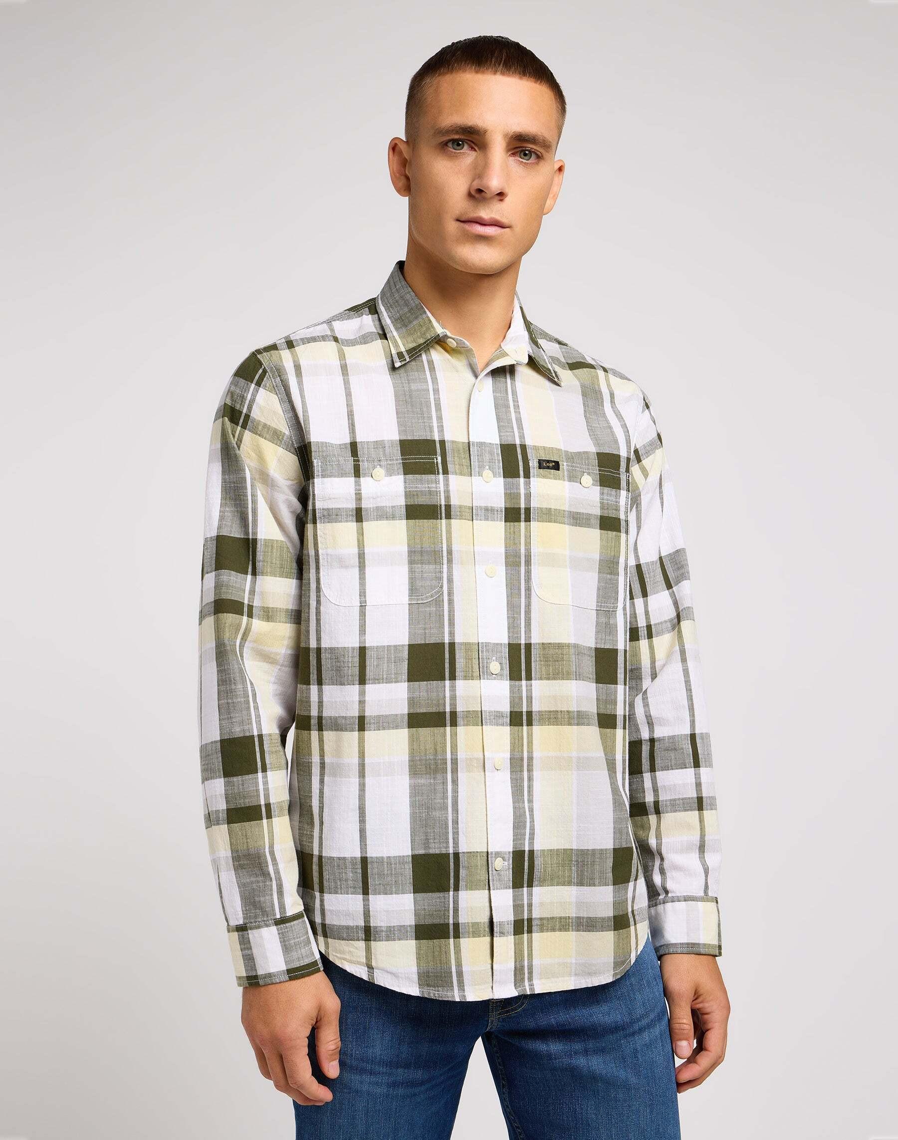 Hemden Worker Shirt 2.0 Herren Grün XL von Lee