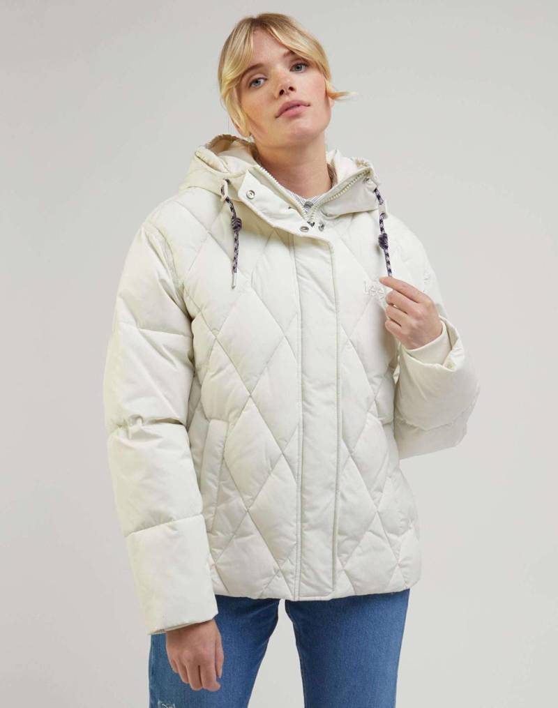 Jacken Short Puffer Damen Beige L von Lee