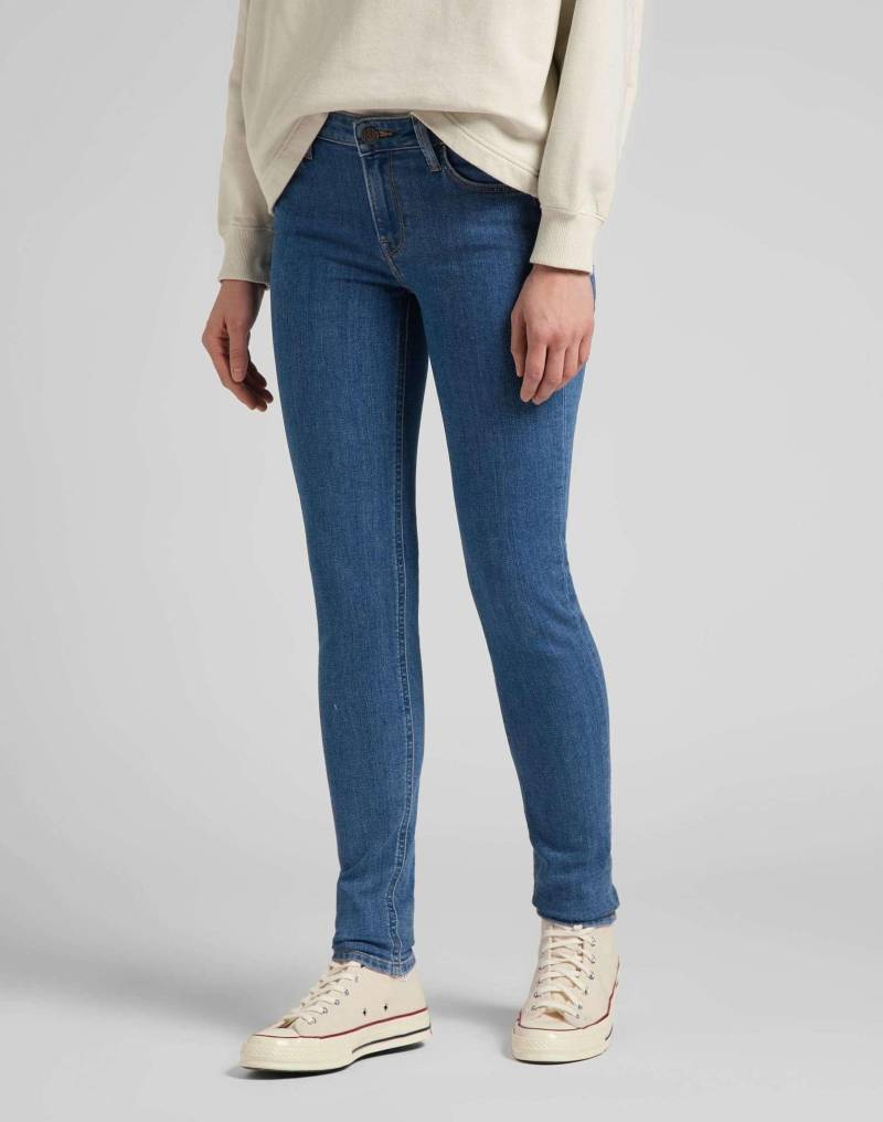 Lee - Jeans Skinny Fit Scarlett, für Damen, Blau Denim, Größe W24/L31 von Lee