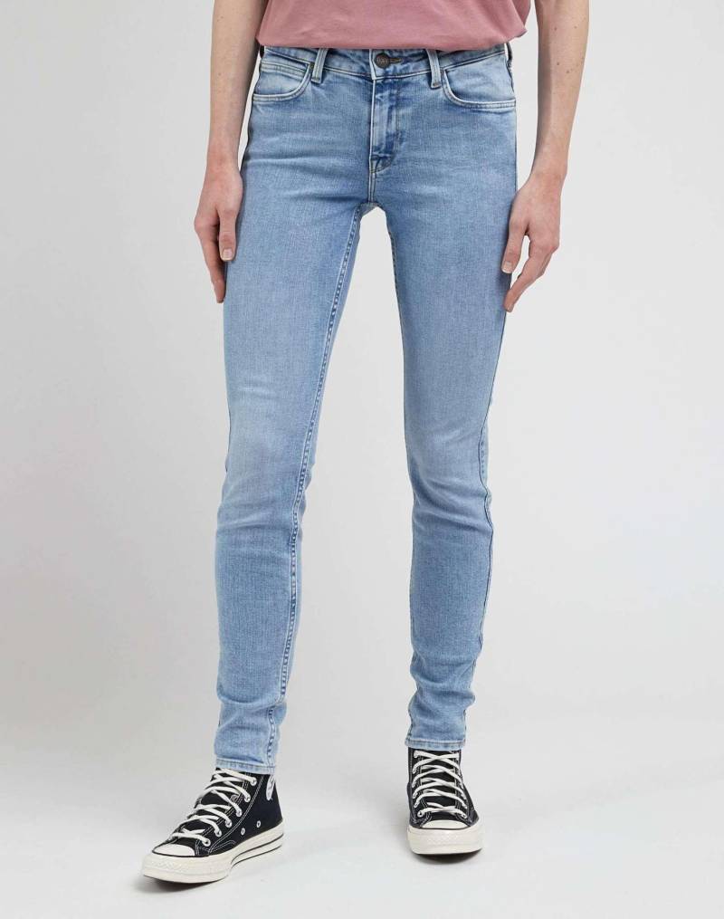 Jeans Skinny Fit Scarlett Damen Blau L31/W25 von Lee