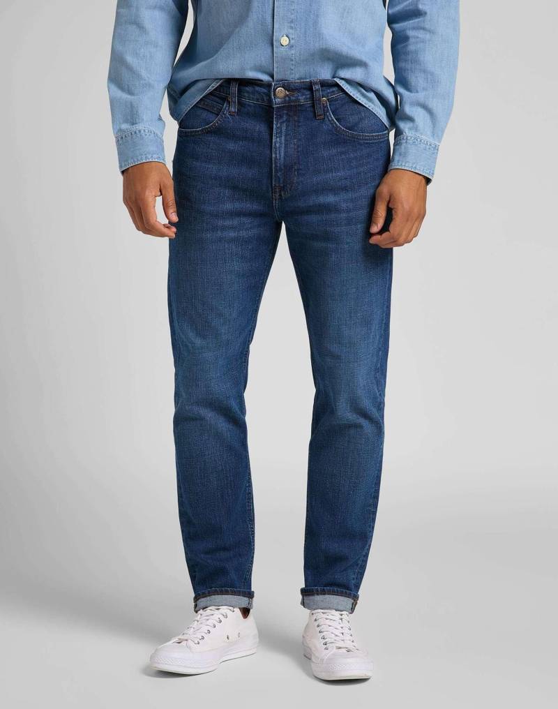 Lee - Jeans Straight Leg Austin, für Herren, Blau Denim, Größe W38/L32 von Lee