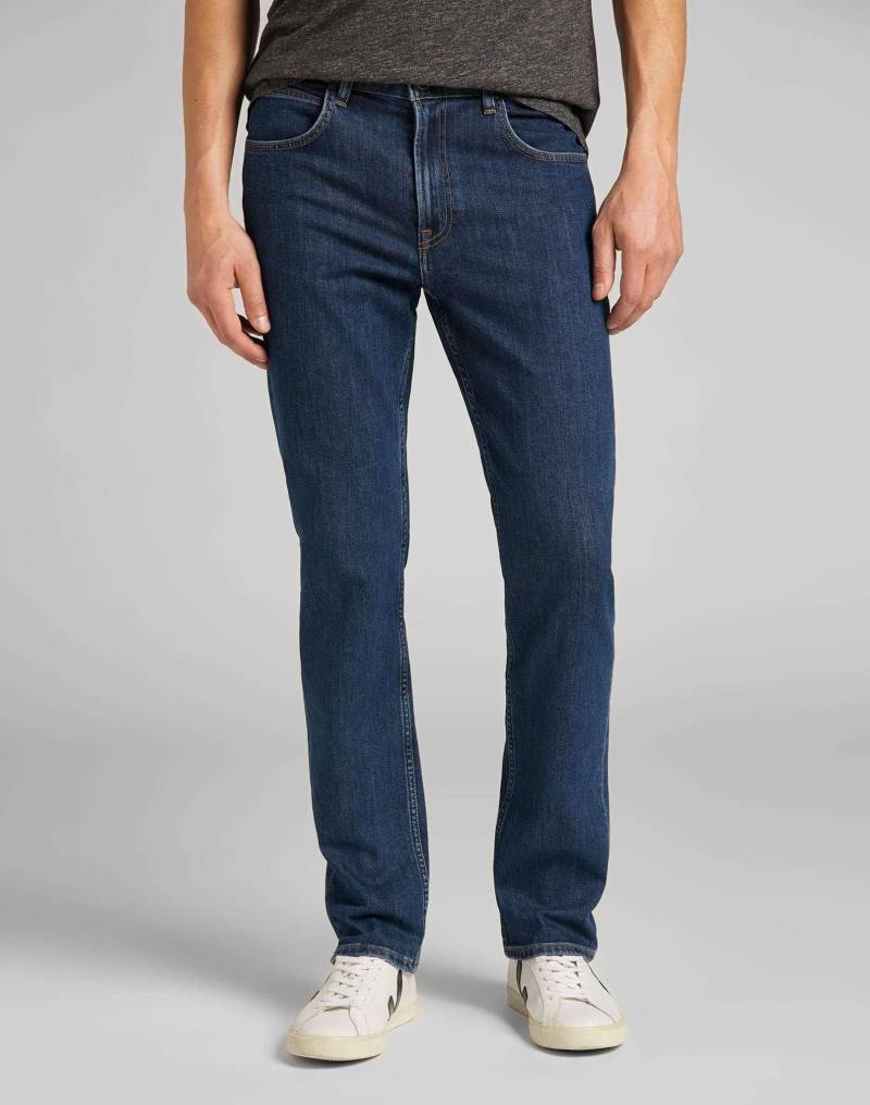 Lee - Jeans Straight Leg Brooklyn, für Herren, Blau Denim, Größe W36/L32 von Lee