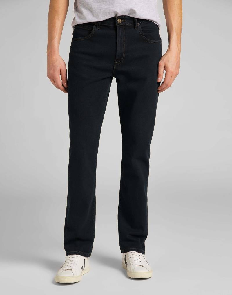 Lee - Jeans Straight Leg Brooklyn, für Herren, Blau Denim, Größe W42/L34 von Lee