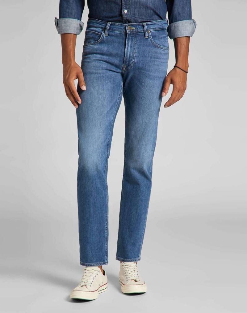 Lee - Jeans Straight Leg Daren, für Herren, Blau Denim, Größe W38/L34 von Lee