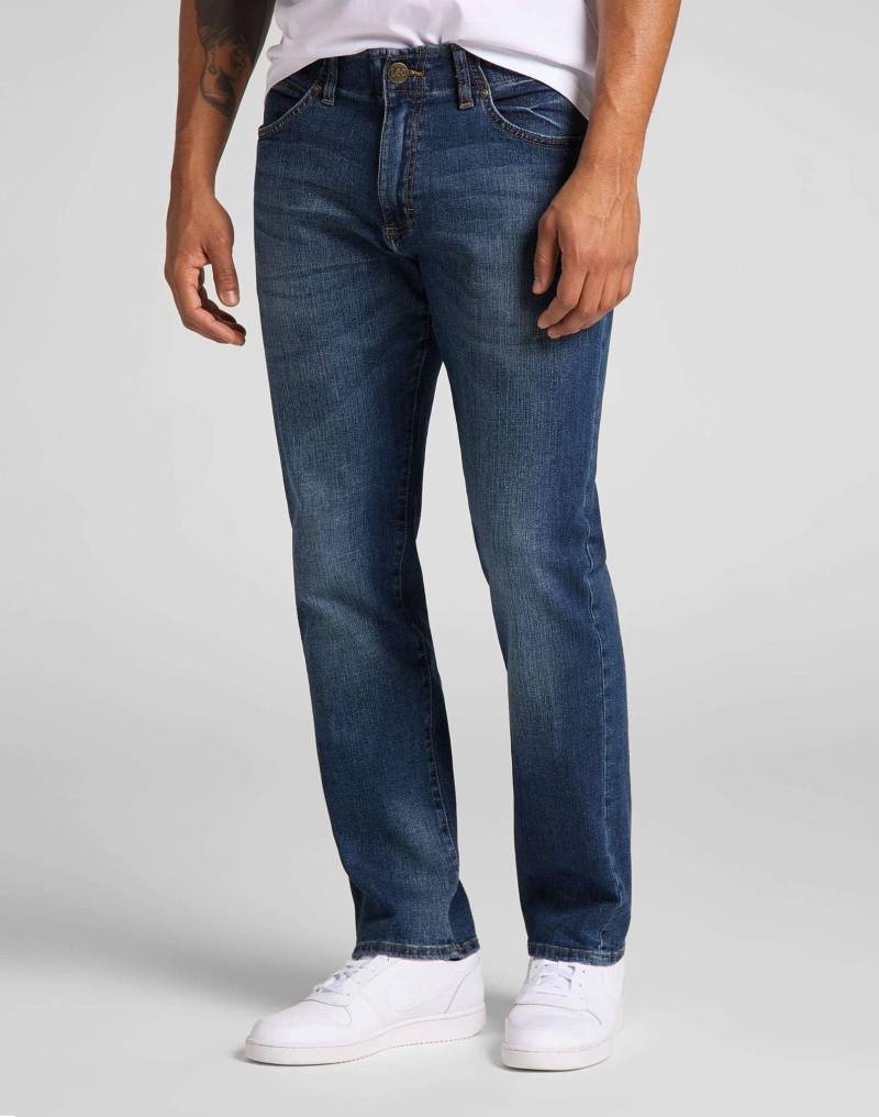 Lee - Jeans Straight Leg XM, für Herren, Blau Denim, Größe W32/L30 von Lee