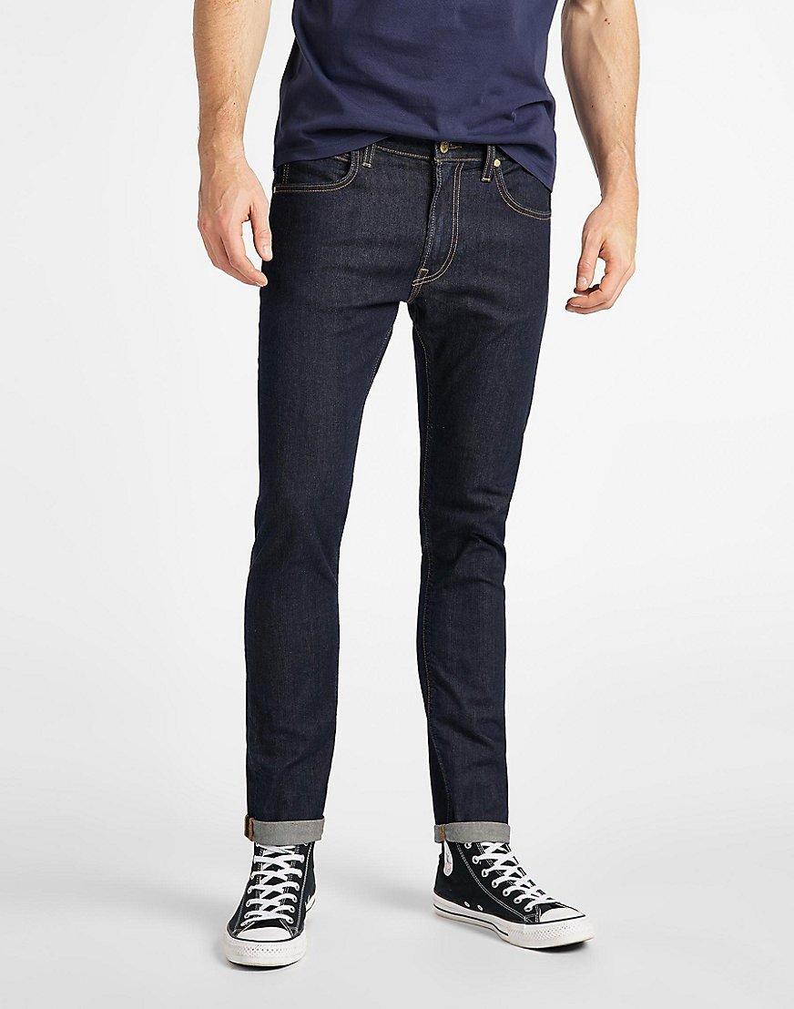 Lee - Luke Jeans, Slim Tapered, für Herren, Nachtblau, Größe 31/L32 von Lee