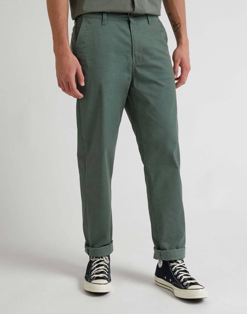 Chinos Regular Chino Herren Grün L32/W29 von Lee