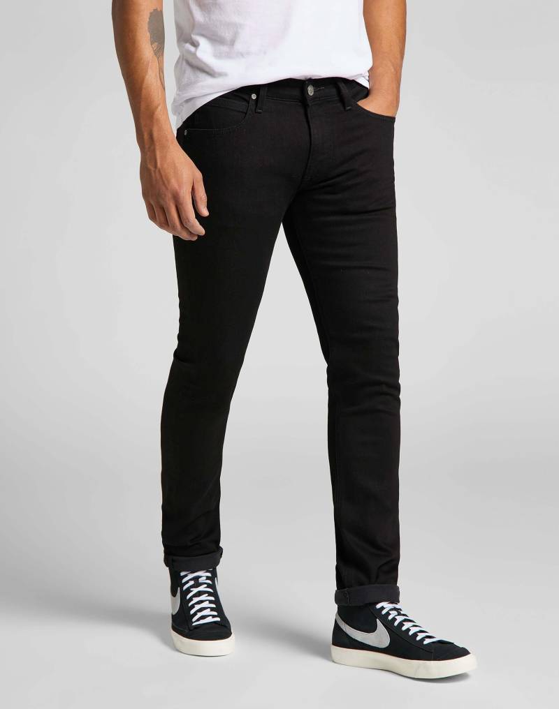 Lee - Jeans Slim Fit Luke, für Herren, Schwarz, Größe W34/L30 von Lee