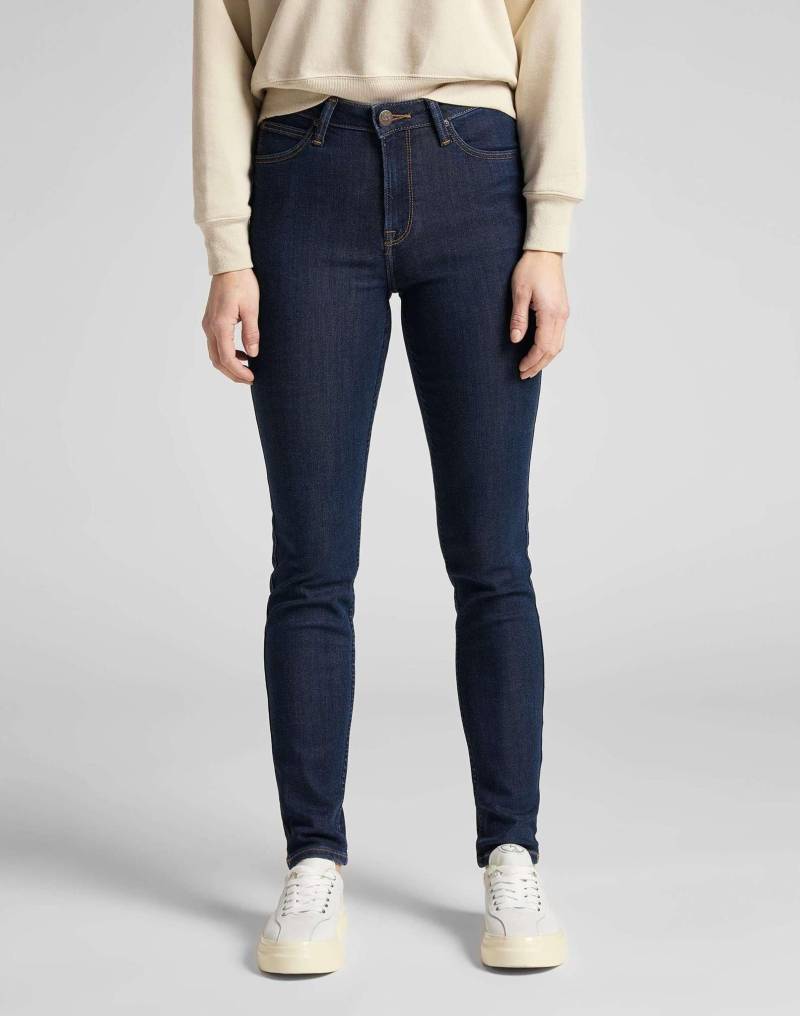 Lee - Jeans Skinny Fit Scarlett High, für Damen, Blau Denim, Größe W25/L31 von Lee