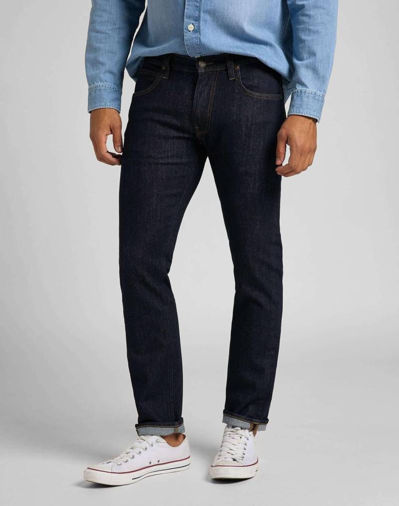 Lee - Jeans Straight Leg Daren, für Herren, Blau Denim, Größe W42/L34 von Lee