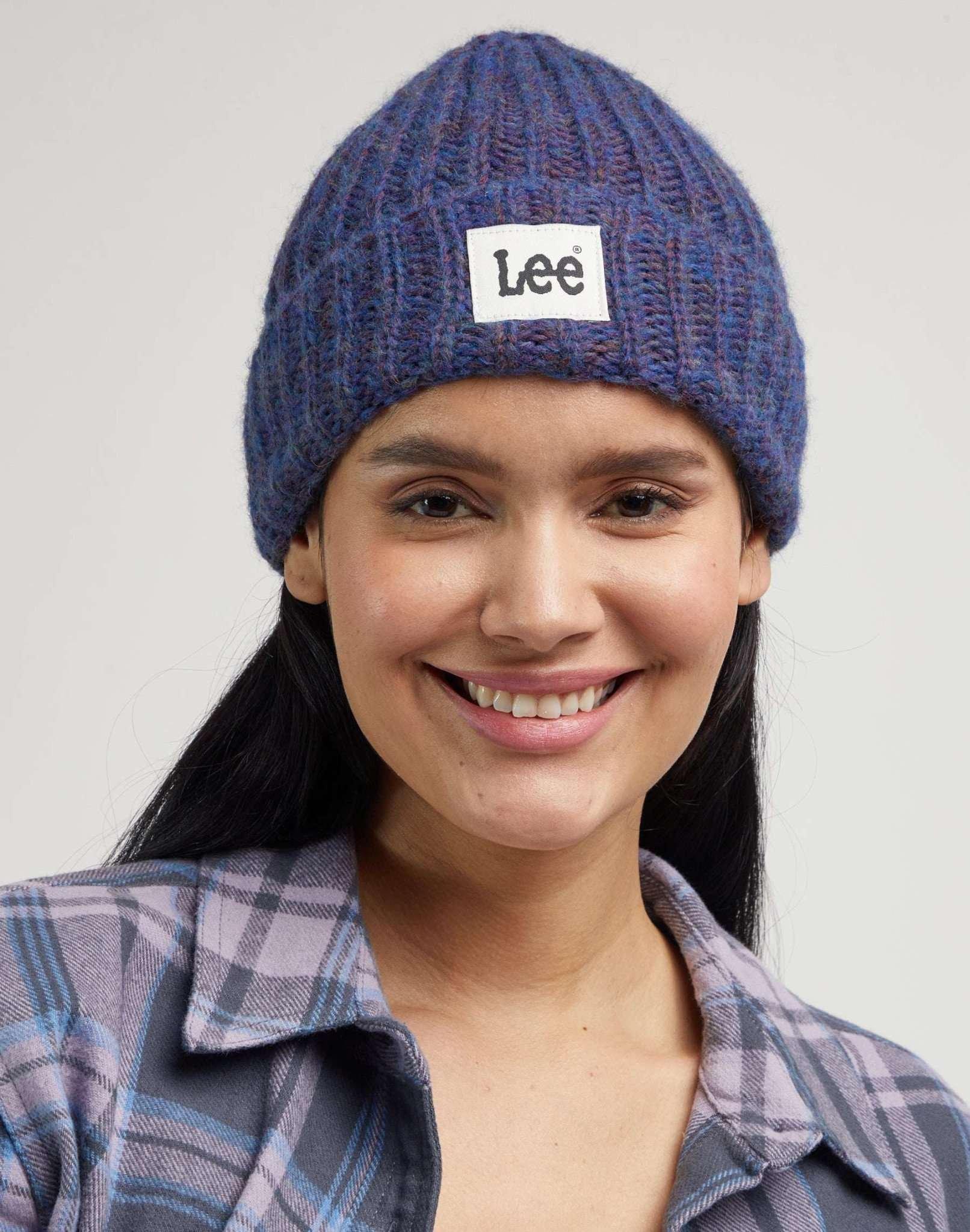 Mützen Beanie Damen Violett ONE SIZE von Lee