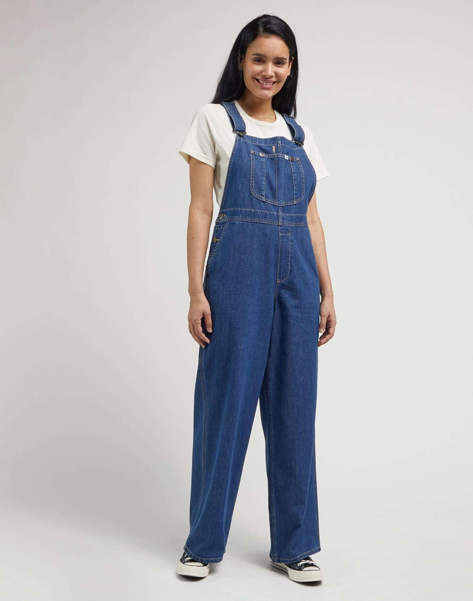 Overall Loose Bib Damen Blau M von Lee